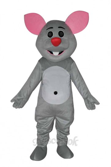 Grey mouse adult Mascot Costume 