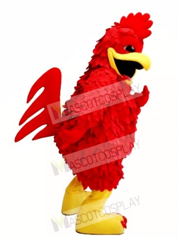 Red Chicken Mascot Costume