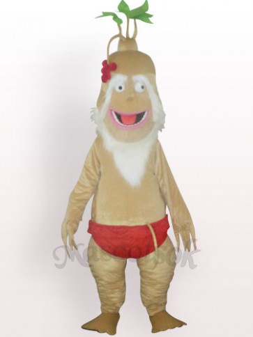 Old Ginseng Plush Adult Mascot Costume