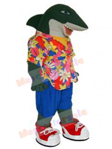 Shark mascot costume