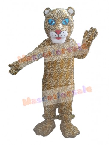 Leopard mascot costume