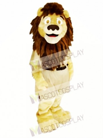 Strong Brown Lion Mascot Costumes Animal