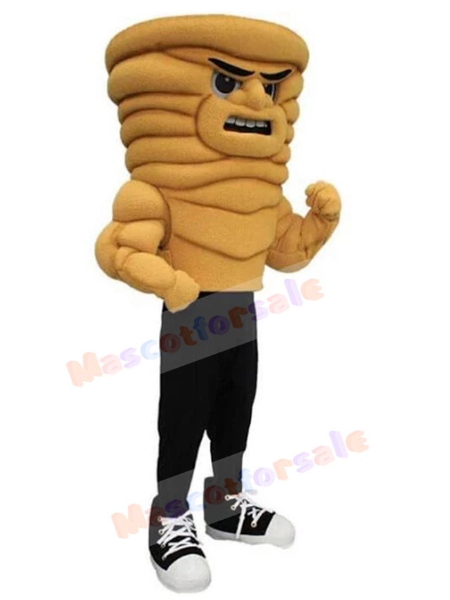 Powerful Sandstorm Tornado Mascot Costume