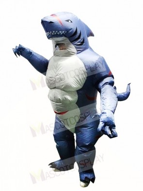 Muscular Monster Shark Inflatable Costume