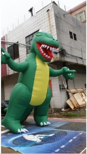 Customized Inflatable model dinosaur for advertising