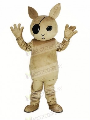 Rabbit Butler Mascot Costume Cartoon