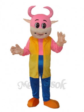 No.1 Cow Mascot Adult Costume 