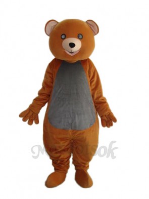 Brown Teddy Bear Mascot Adult Costume 