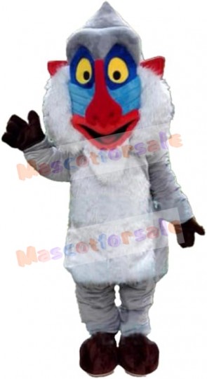 Baboon Elder Mascot Costume