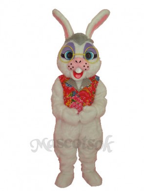 Easter Obama Rabbit Adult Mascot Costume 