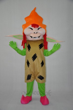 Scary monster Plush adult Mascot Costume 