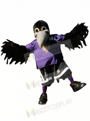 Sporty Lightweight Raven Mascot Costume 