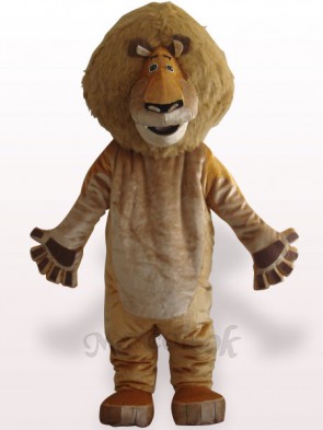 Alex Lion Plush Adult Mascot Costume