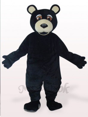 Black Bear Plush Mascot Costume