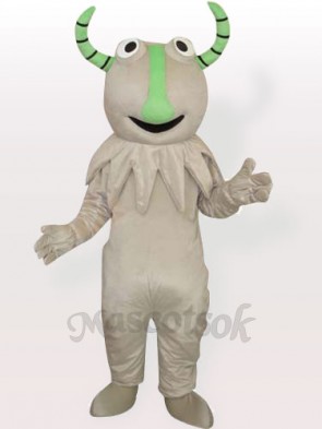 Grey Monster Adult Mascot Costume