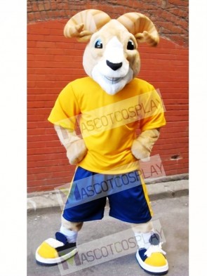 Cute Sport Ram Mascot Costume