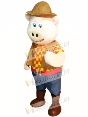 High Quality Pig Mascot Costume