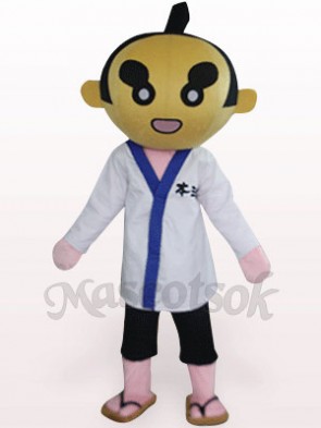 Sumoto People In White Clothes Plush Mascot Costume