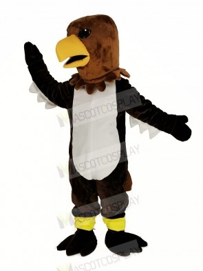 Brown Tail Hawk Mascot Costume Animal