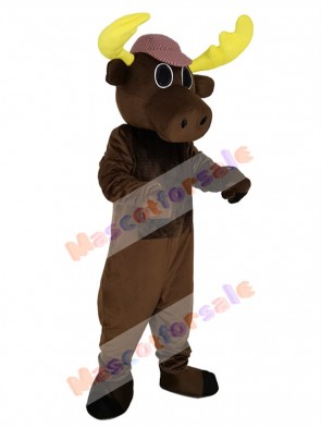 Moose mascot costume