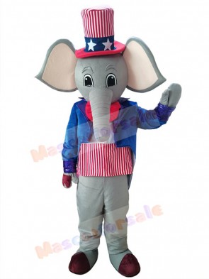 Elephant mascot costume