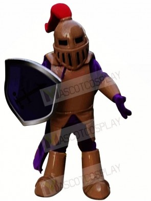 Copper Knight Spartan Trojan Mascot Costume