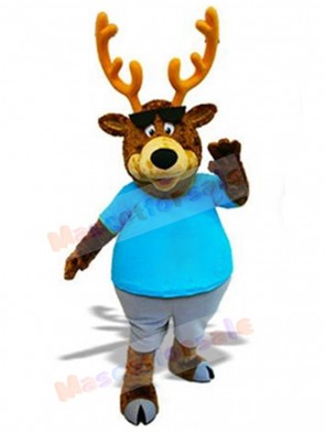 Reindeer mascot costume