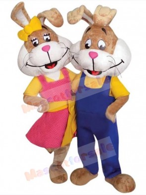 Easter Bunny Rabbit mascot costume