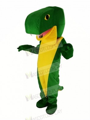 Green Snake Mascot Costume Animal