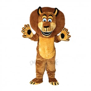 Alex The Lion Mascot Costume