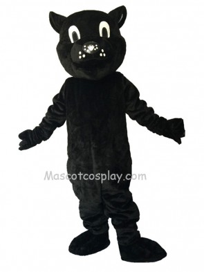 Cute Black Patrick Panther Mascot Costume