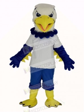 Cool Blue Eagle Mascot Costume Animal