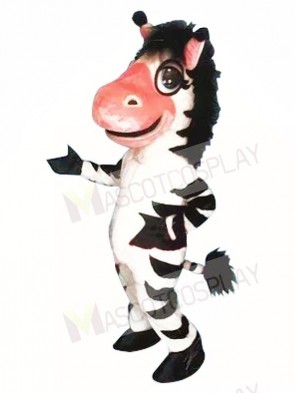 Cute Zebra Mascot Costumes 