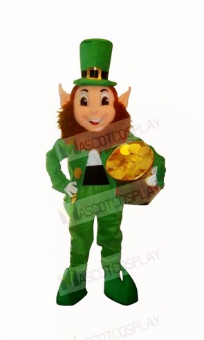 Funny Elf Goblin Leprechaun Mascot Costume Cartoon