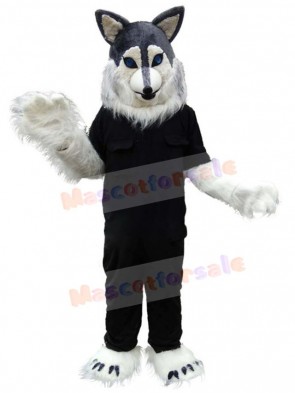 Wolf mascot costume