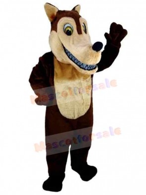 Wolf mascot costume