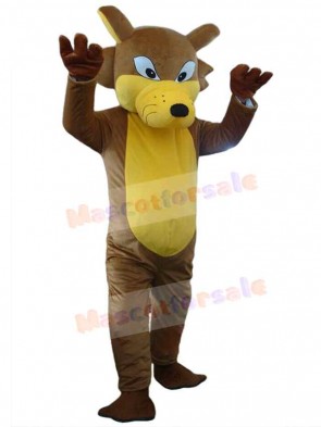 Wolf mascot costume