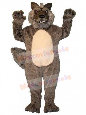 Wolf mascot costume