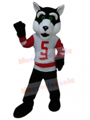 Wolf mascot costume