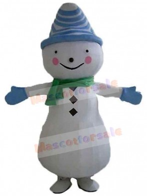 Snowman mascot costume