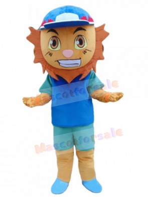 Lion mascot costume