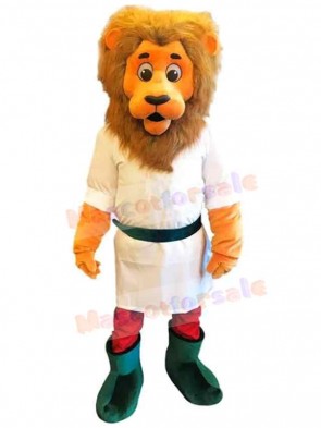 Lion mascot costume