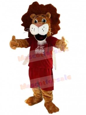 Lion mascot costume