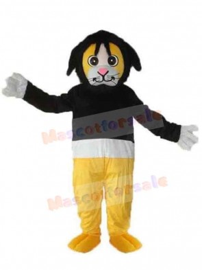 Leopard mascot costume