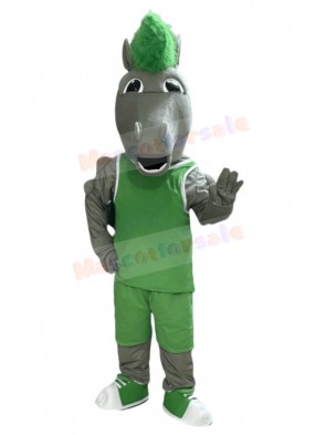 Mustang Horse mascot costume