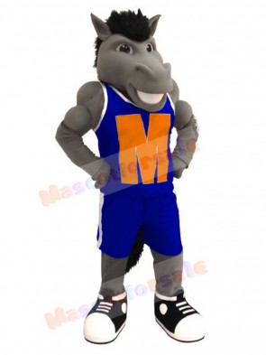 Mustang Horse mascot costume