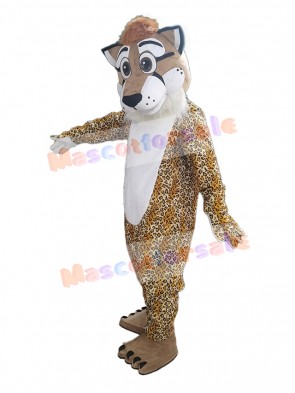 Leopard mascot costume