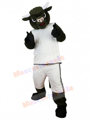 Bull mascot costume