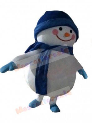 Snowman mascot costume