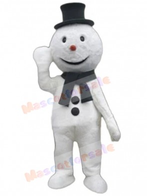 Snowman mascot costume